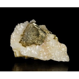 Pyrite on Calcite Panasqueira M03235